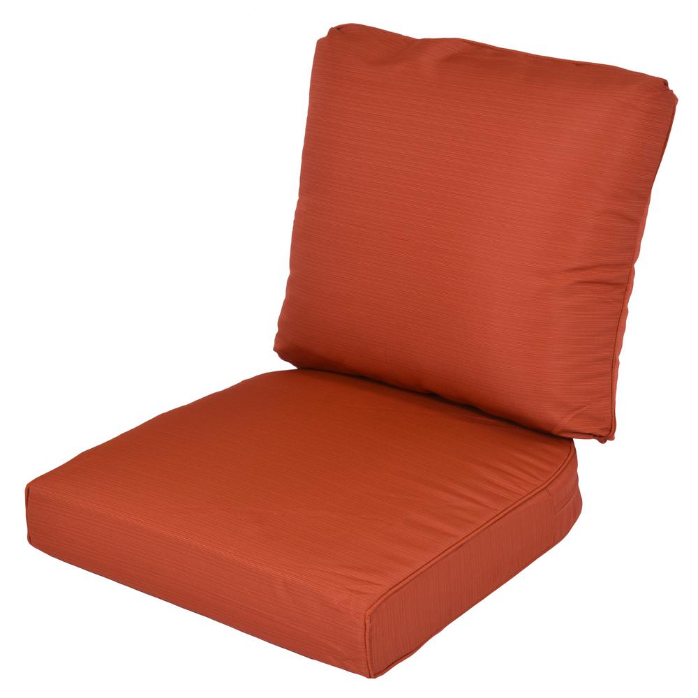 Lemon Grove Quarry Red Replacement 2 Piece Outdoor Dining Chair Lemon Grove Quarry Red Replacement 2 Piece Outdoor Dining Chair Cushion