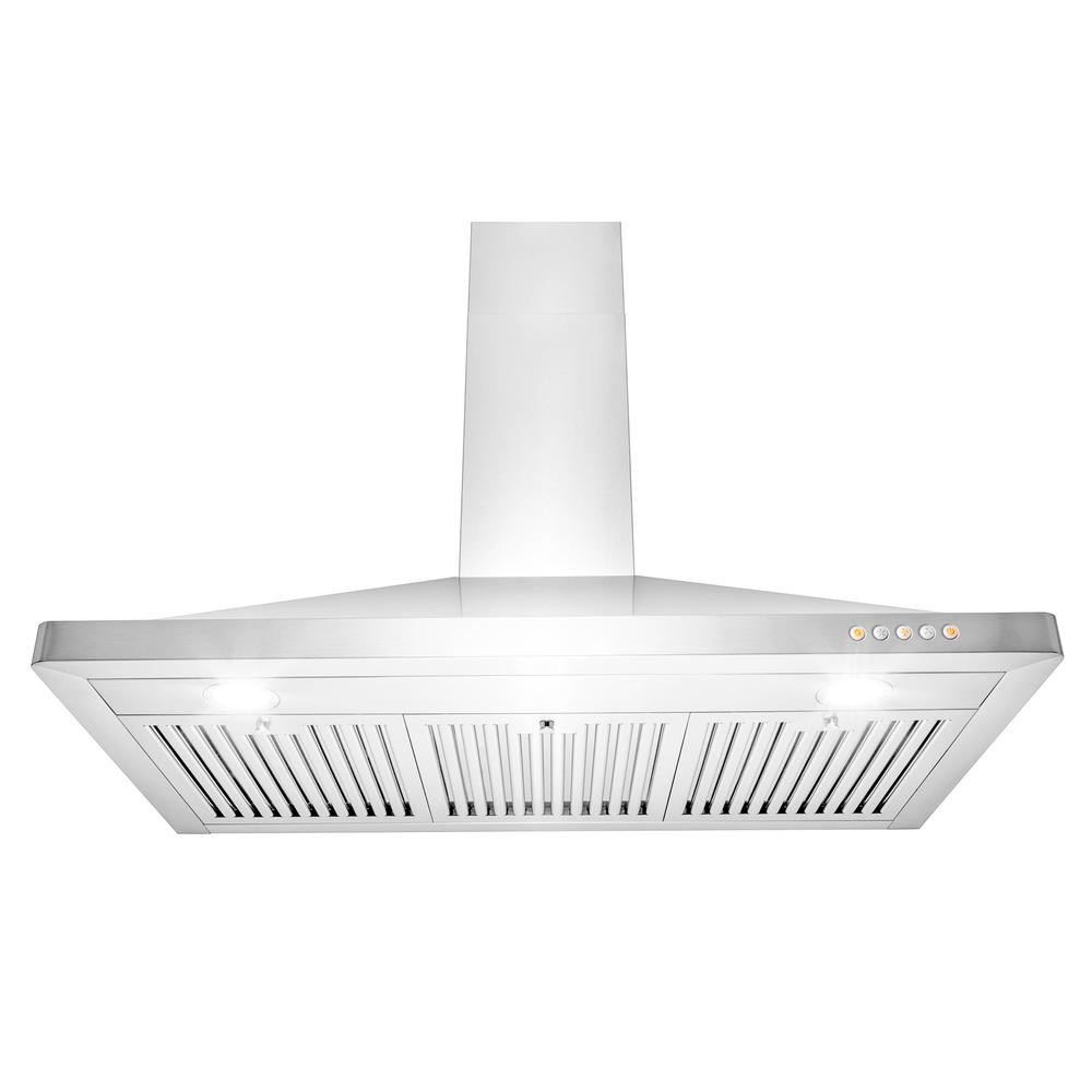 Golden Vantage 36 in 350 CFM Convertible Wall Mount Range Hood with