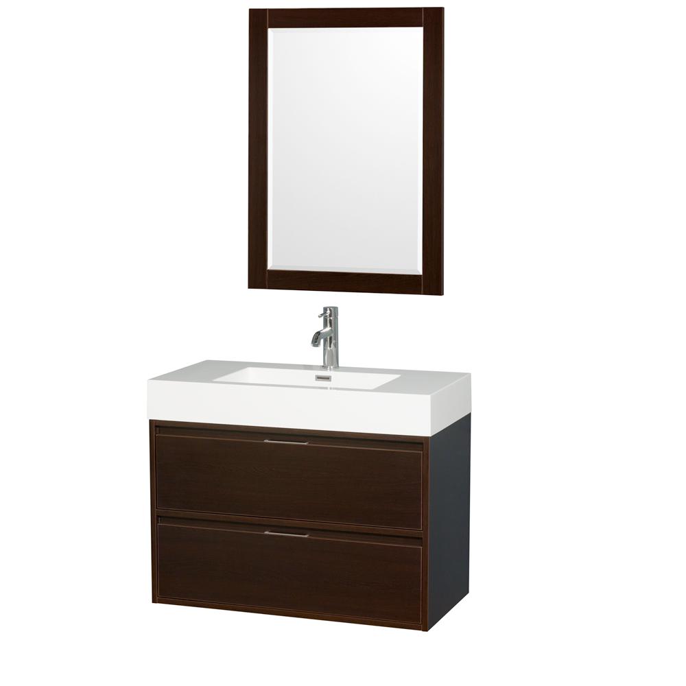 Wyndham Collection Daniella 35 3 In W X 18 In D Vanity In