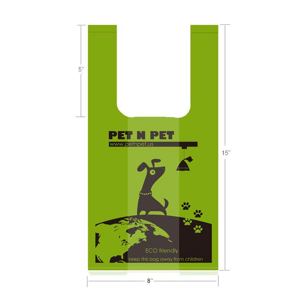 Pet N Pet Premium Pet Poop Bags 800 Counts Unscented Tie Handle Dog