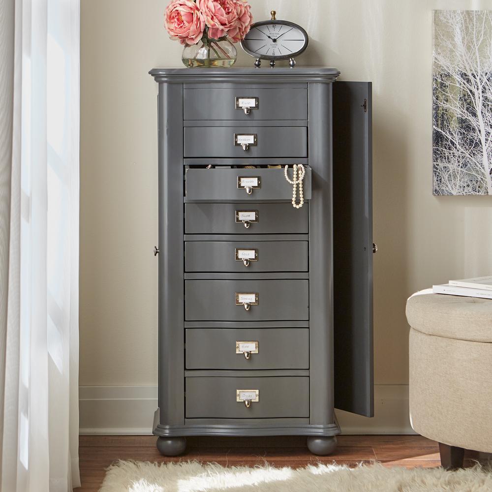Home Decorators Collection Emma Textured Natural Storage Ottoman