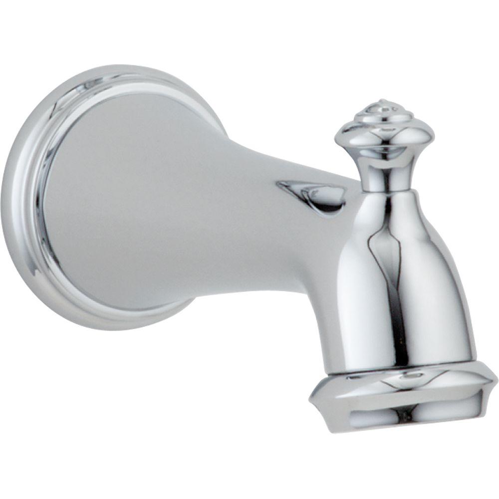 Delta Victorian Pull Up Diverter Tub Spout In Chrome Rp34357 The