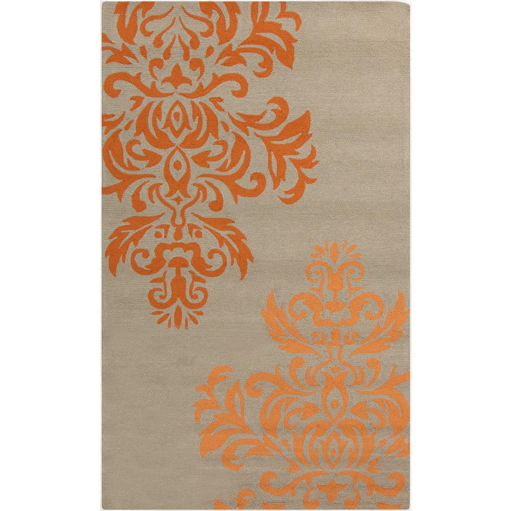 Artistic Weavers Vesuvius Burnt Orange 9 ft. x 12 ft. Indoor/Outdoor