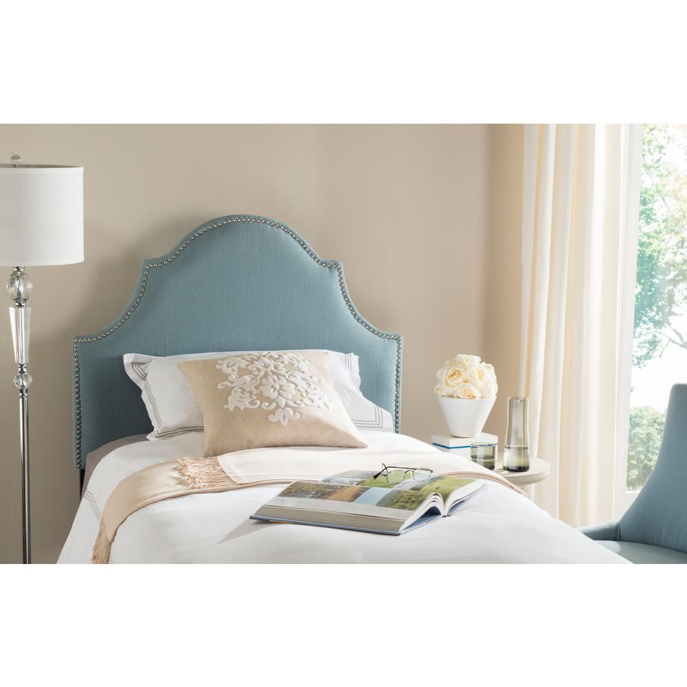 Safavieh Hallmark Arctic Gray Queen Headboard Mcr4680c The Home Depot