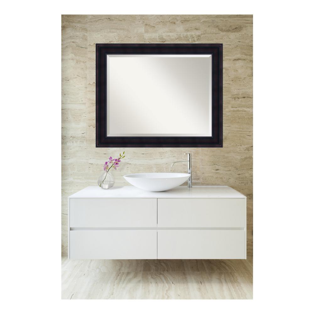 Mahogany Vanity Mirrors Bathroom The Home Depot Annatto