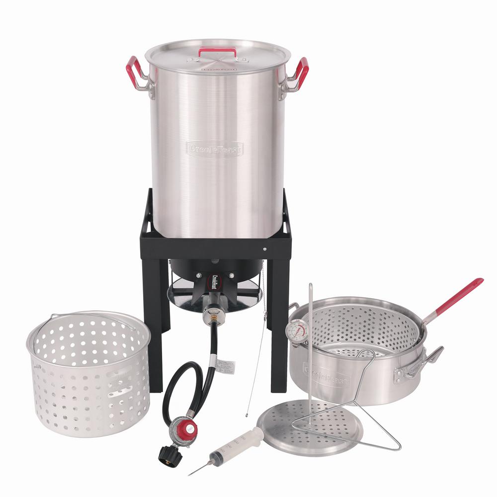 Reviews for CreoleFeast 30 Qt.Turkey and 10 Qt. Fish Fryer Boiler