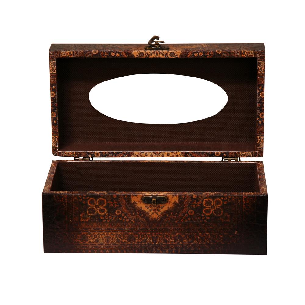oriental tissue box cover