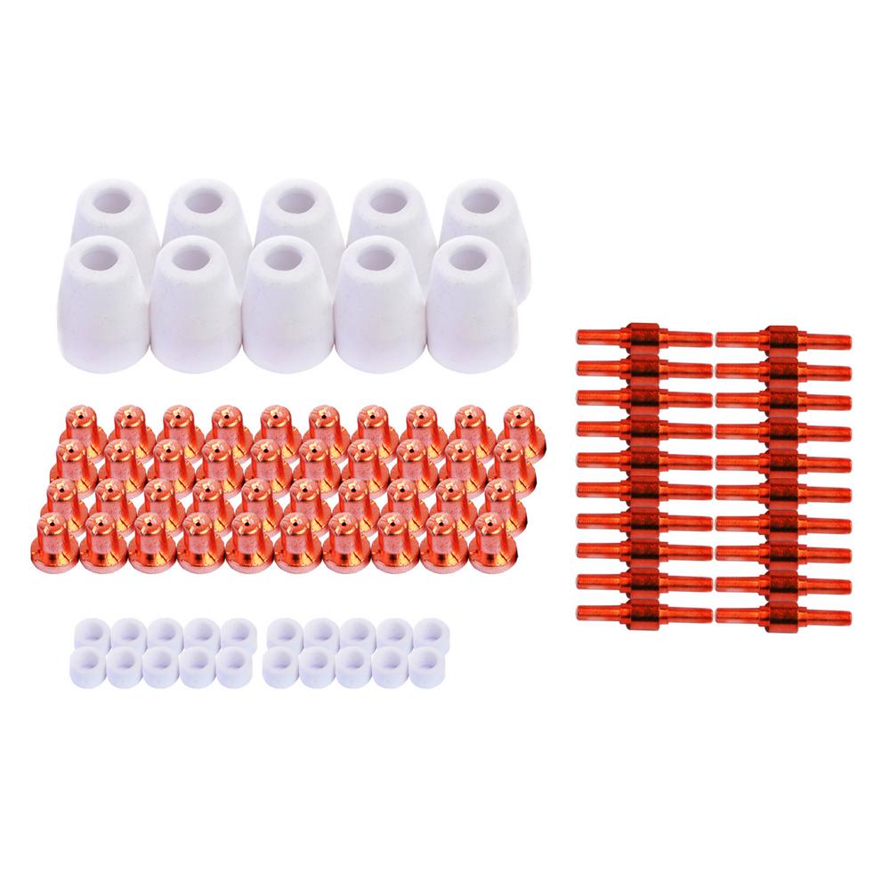 Lotos Plasma Cutter Nozzles, Electrodes, Cups and Rings Set (90-Piece) for Lotos... by Lotos