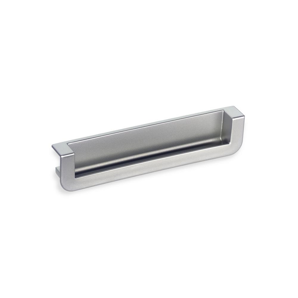 Recessed Flush Pull Drawer Pulls Cabinet Hardware The Home Depot Recessed Flush Pull Drawer Pulls
