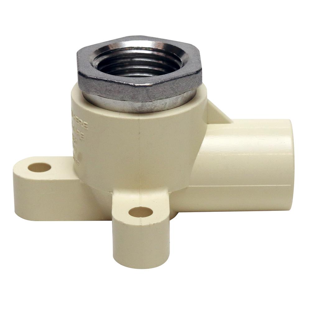 Apollo 1/2 in. x 1/2 in. CPVC CTS Slip FPT 90Degree Drop Ear Elbow