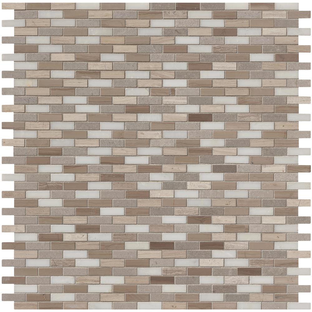 Msi Metro Charcoal 12 In X 24 In Matte Porcelain Floor And Wall Tile 16 Sq Ft Case Nmetcha1224 The Home Depot