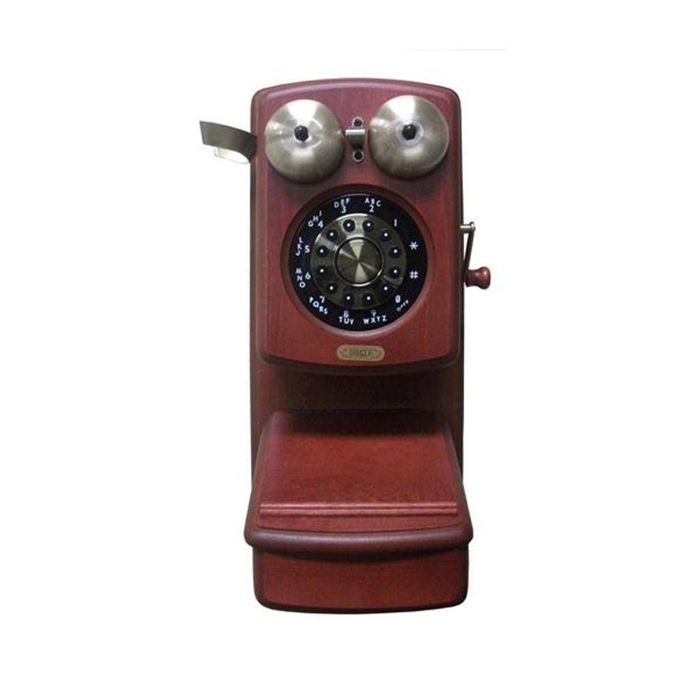 Golden Eagle Country Wood Corded Phone MahoganyGOLDGEE8705D The