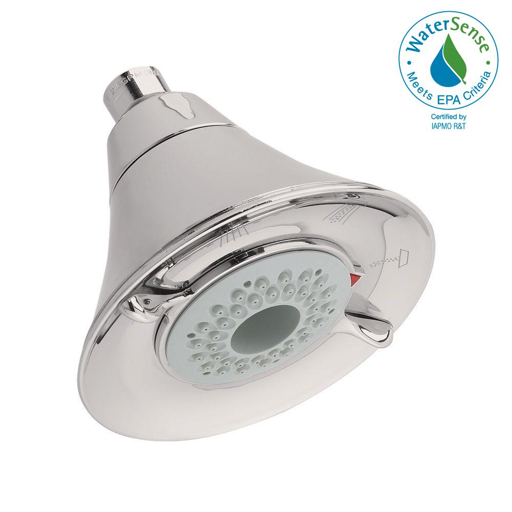 American Standard Flowise 3 Spray 5 1 2 In Water Saving Showerhead American Standard Flowise 3 Spray 5 1 2 In Water Saving