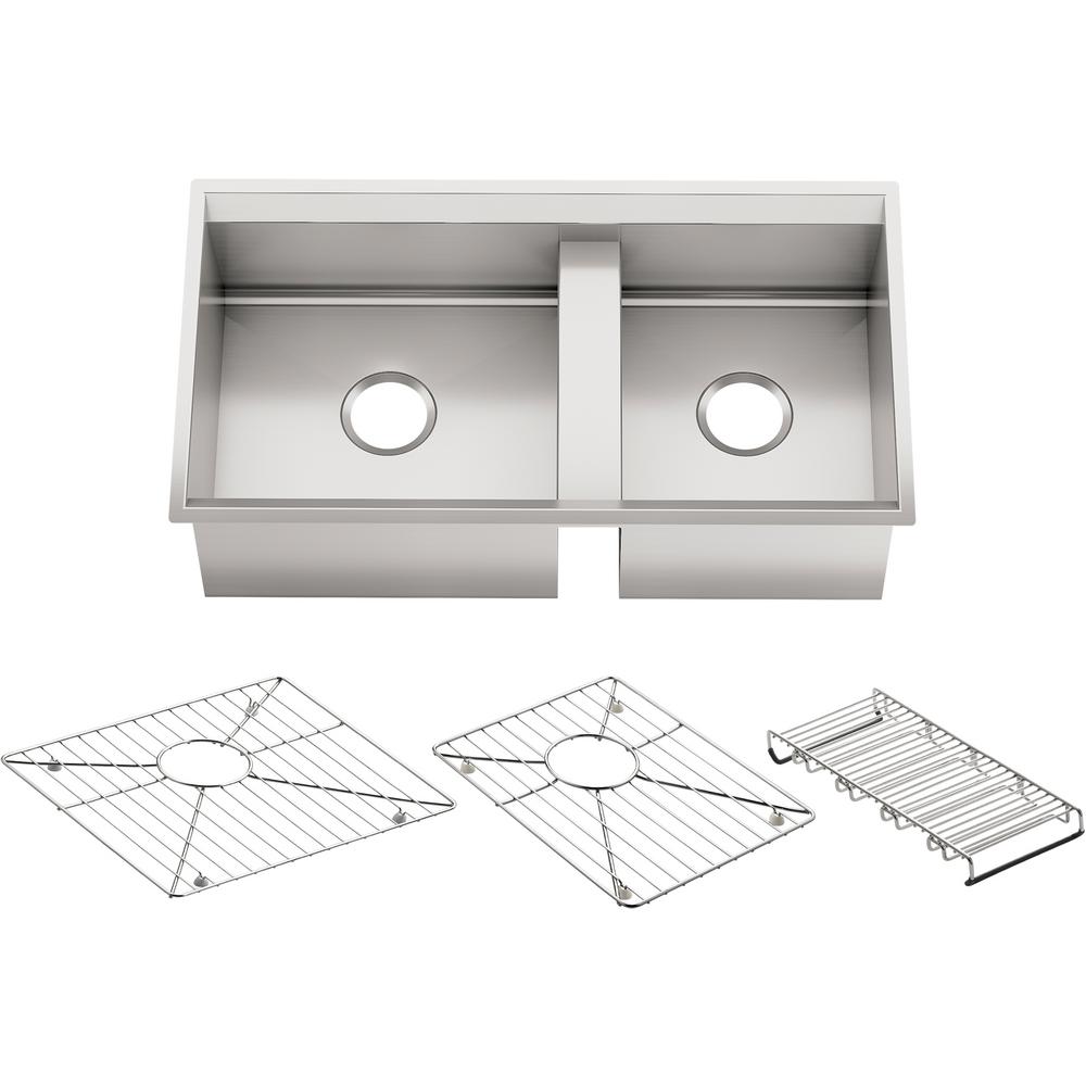 kohler kitchen sinks stainless steel top mount