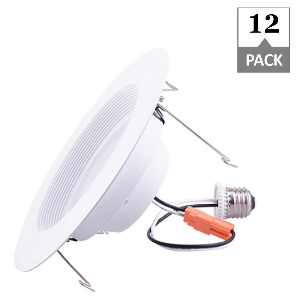 Simply Conserve 75w Equivalent 5 In Or 6 White Recessed Simply Conserve 75w Equivalent 5 In Or