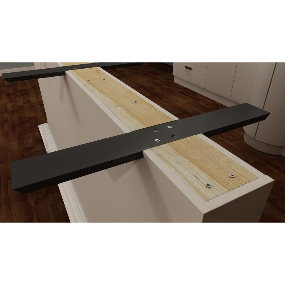 The Original Granite Bracket 36 In Flat Wall Countertop Support Flat Wall Countertop Support