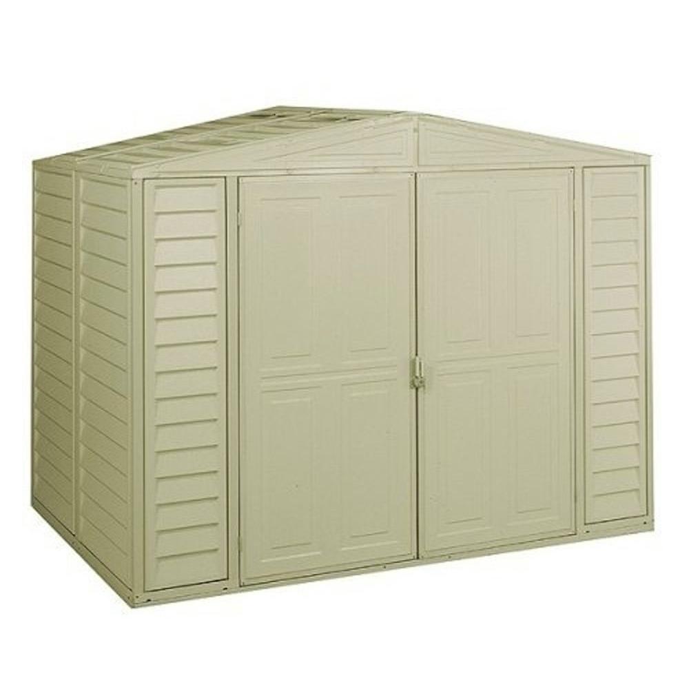 Duramax Building Products 8 ft. x 5.25 ft. Vinyl Shed with ...