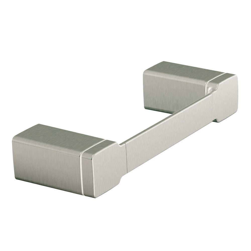 MOEN 90 Degree Towel Holder in Brushed NickelYB8886BN The Home Depot