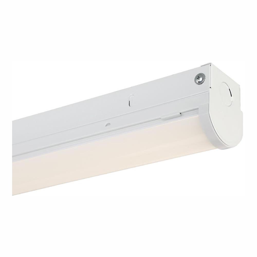 Envirolite 8 Ft 600 Watt Equivalent White Integrated Led Mv 000 Lumen Linear Strip Light Envirolite 8 Ft 600 Watt Equivalent White Integrated Led Mv 000 Lumen Linear Strip Light