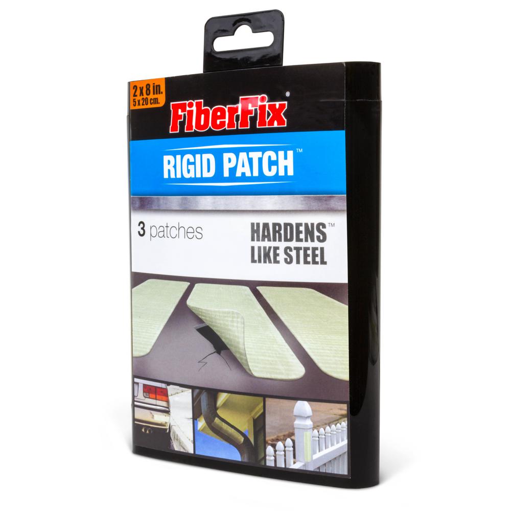 Fiberfix Rigid Patch Three 2”x8” Patches Hardens Like Steel