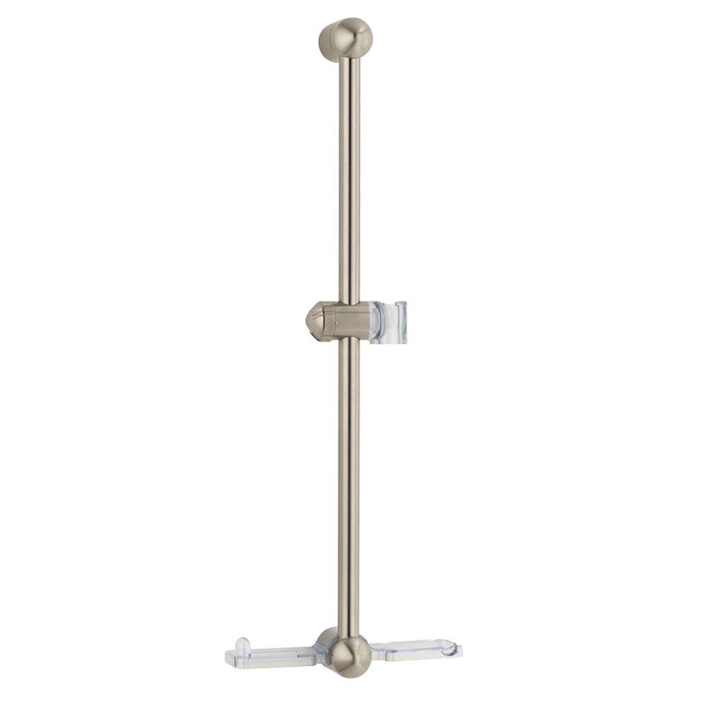 Hansgrohe Unica E Wall Bar in Brushed Nickel06890820 The Home Depot