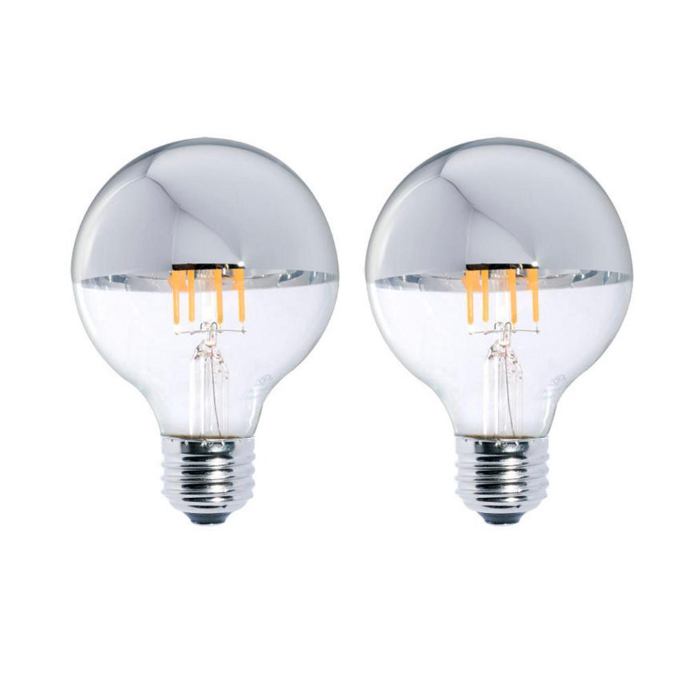 Bulbrite 40w Equivalent Warm White Light G25 Dimmable Led Half Warm White Light G25 Dimmable Led Half