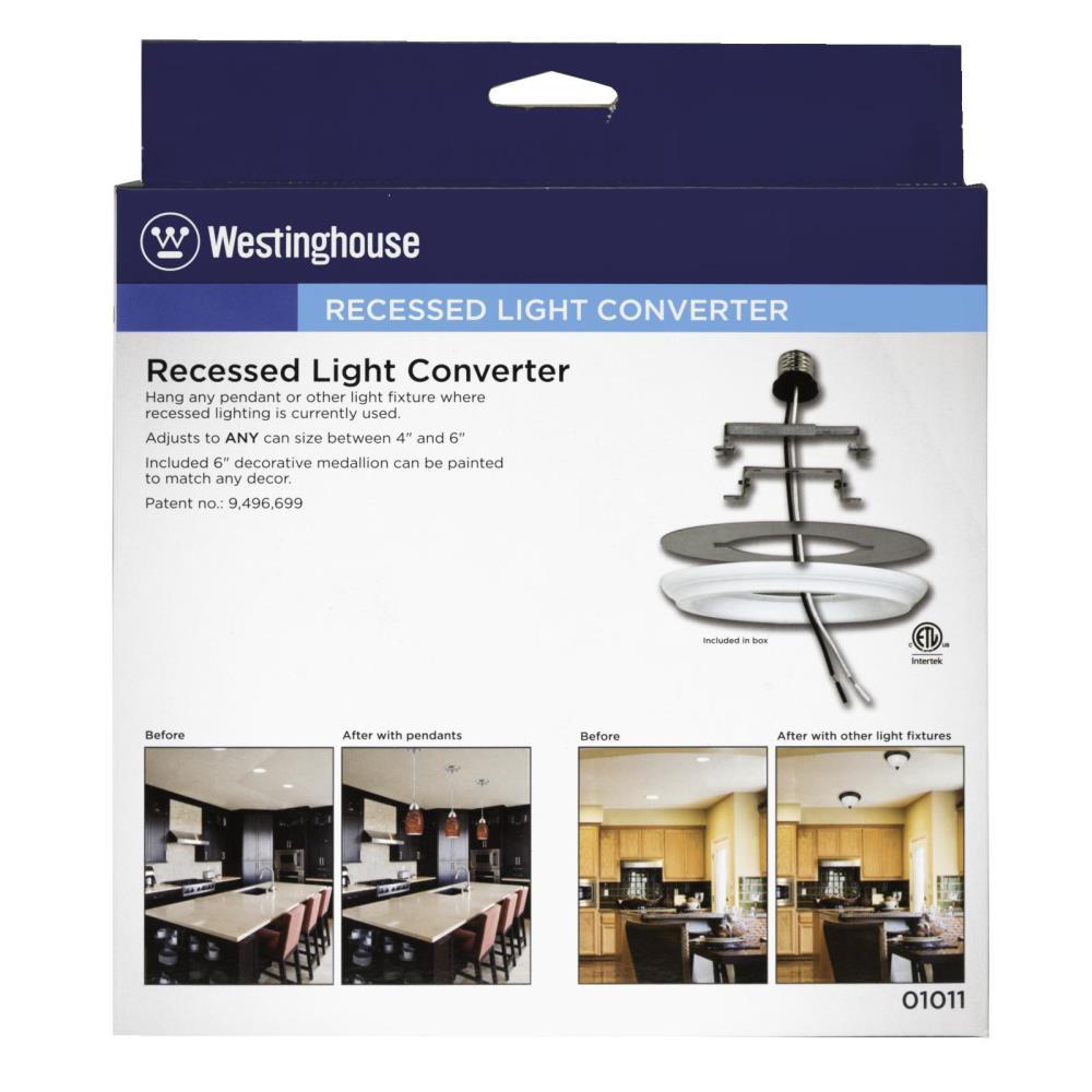 Westinghouse Recessed Light Converter For Pendant Or Recessed Light Converter For Pendant