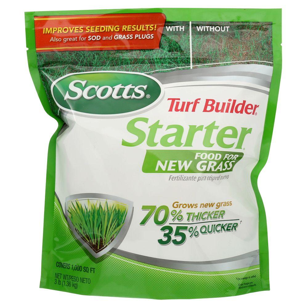 Scotts 15 lb. 5,000 sq. ft. Turf Builder Starter Brand Fertilizer-21605