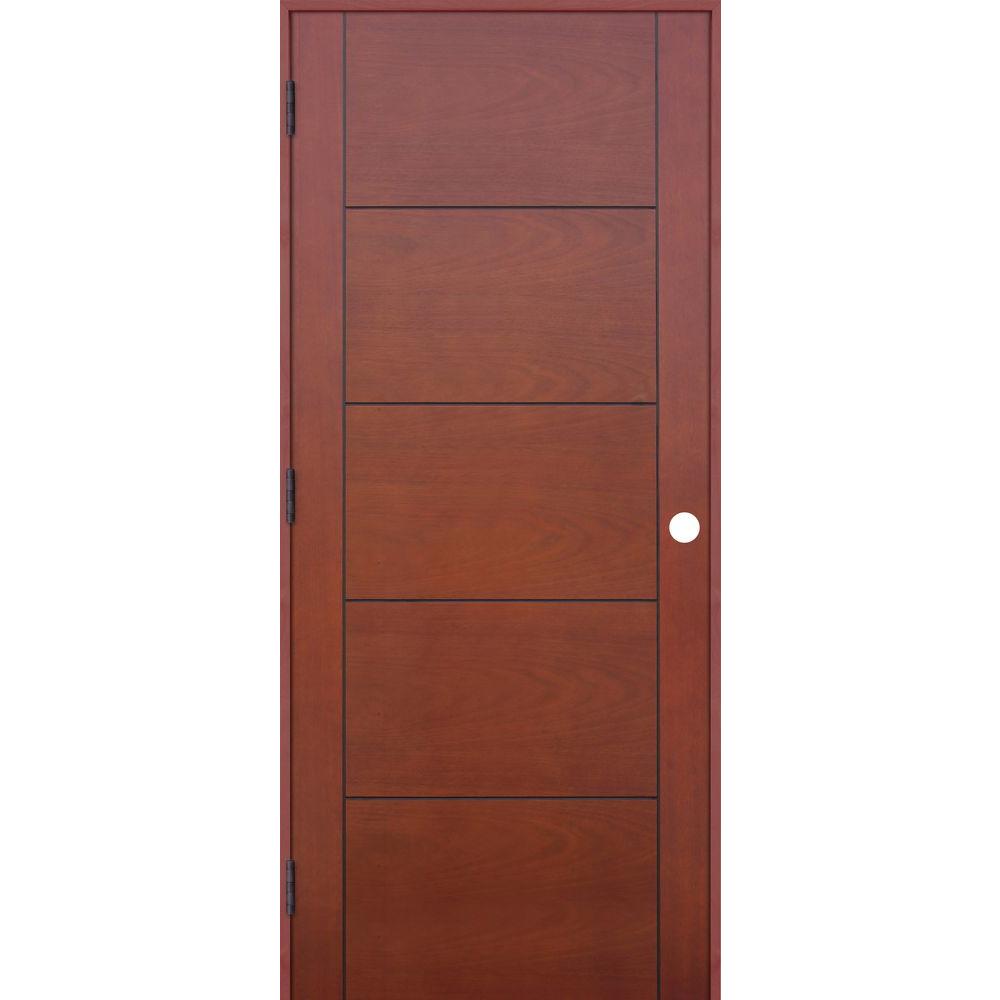 Pacific Entries 30 In X 80 In Contemporary Prefinished 5 Panel