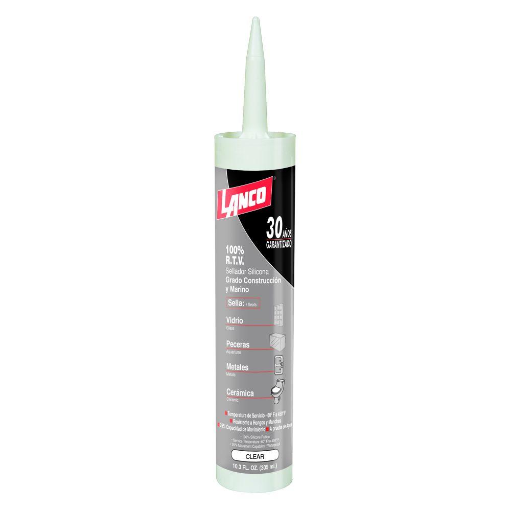 Lanco 10.3 oz. 100 Silicone RTV SealantSS88818 The Home Depot