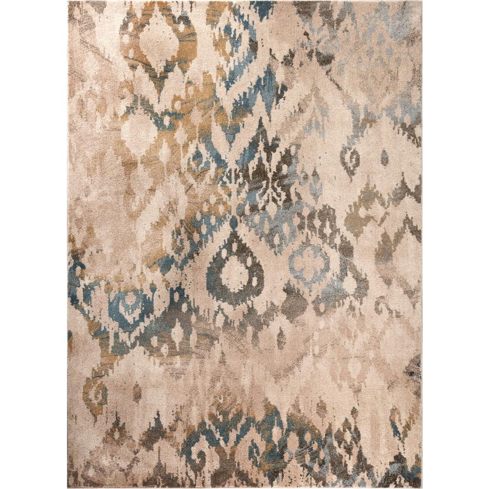 Tayse Rugs Winslow Cream 5 ft. 3 in. x 7 ft. 3 in. Area RugWNS1017 5x8 The Home Depot