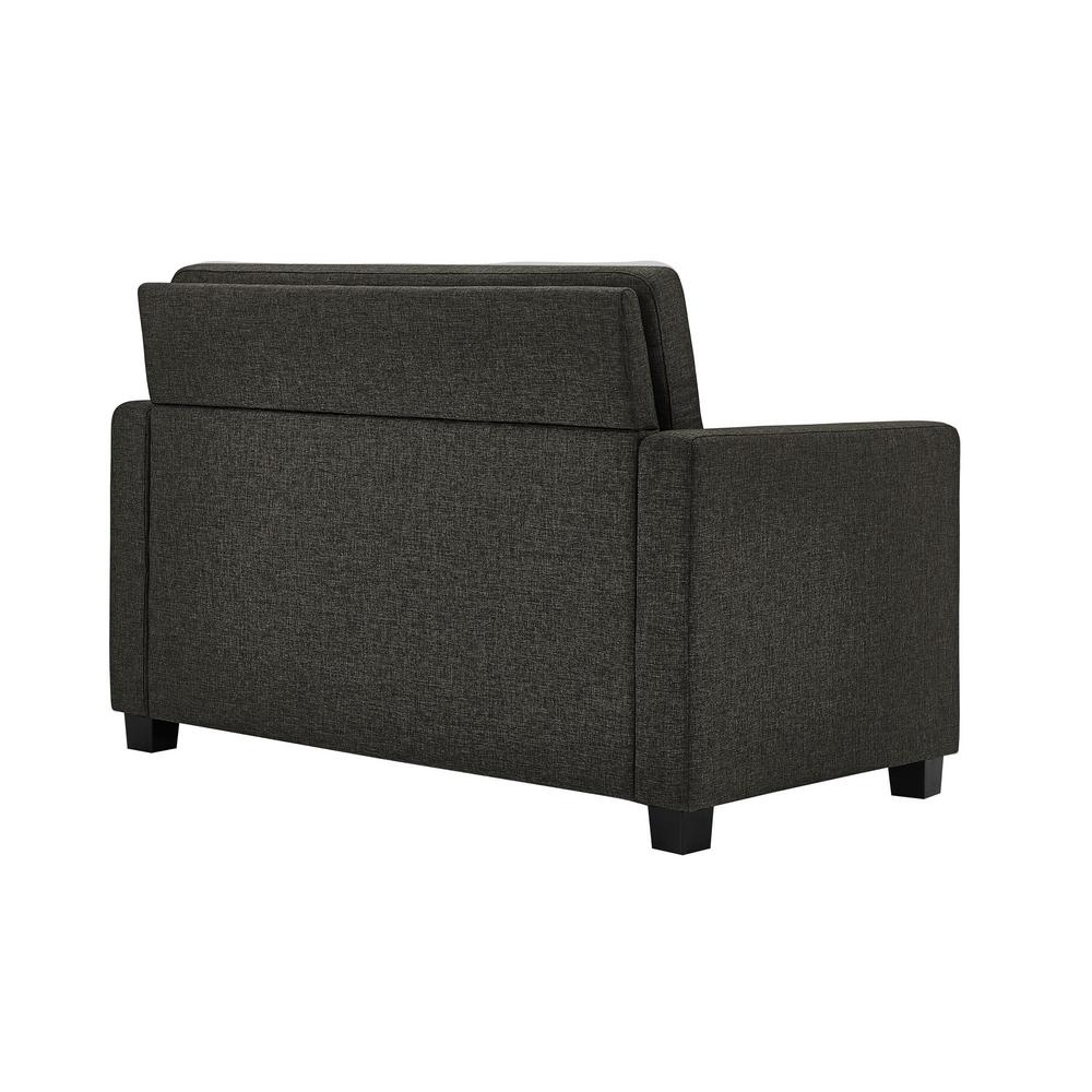 Dhp Donna Grey Linen Twin Sleeper Sofa With Memoir Memory Dhp Donna Grey Linen Twin Sleeper Sofa With Memoir Memory