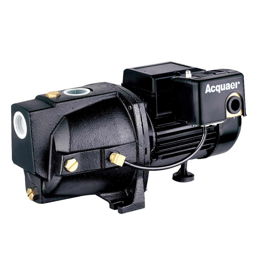 Acquaer 1/2 HP Dual Voltage Cast Iron Shallow Well Jet Pump by Acquaer