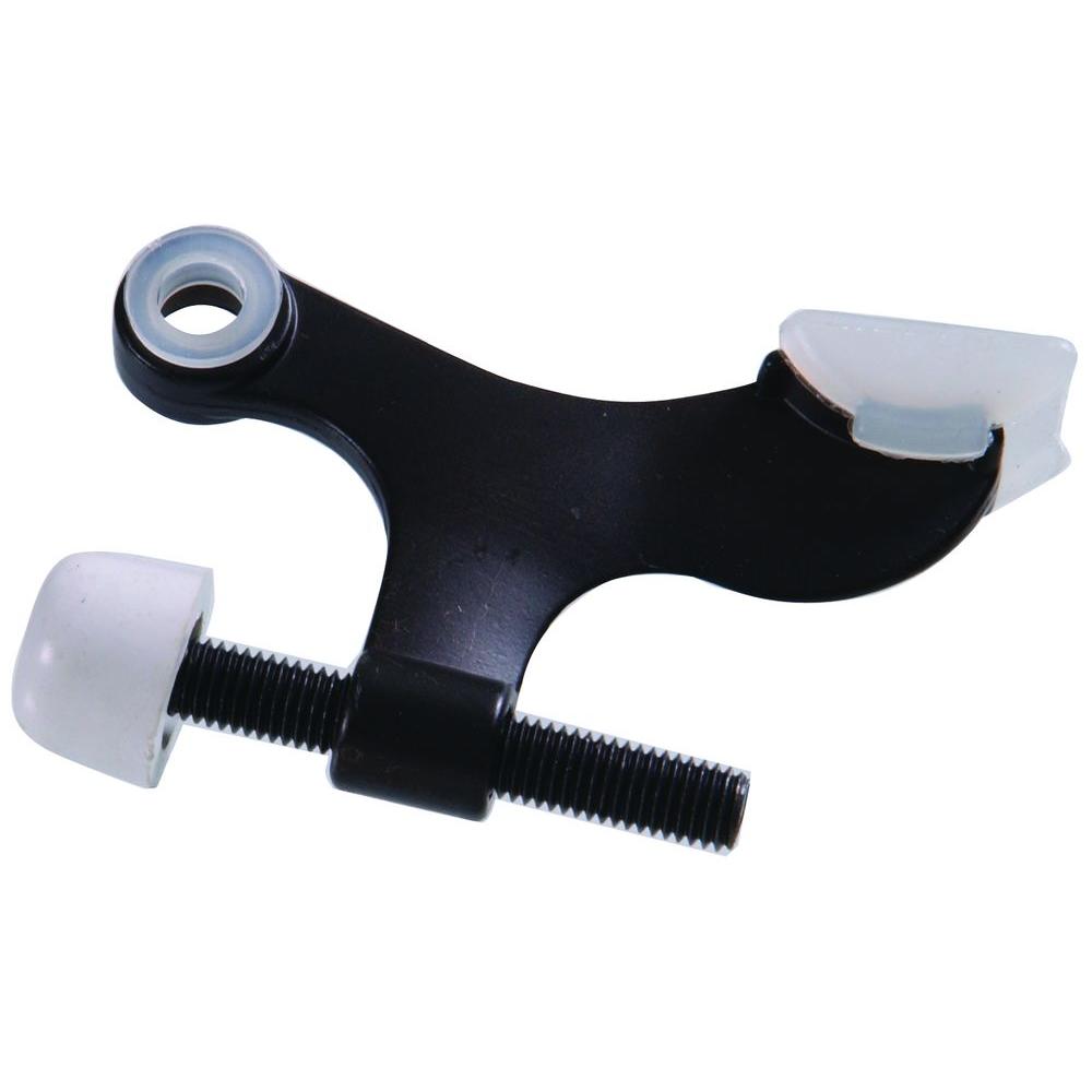 The Hillman Group OilRubbed Bronze Hinge Pin Door Stop for Hollow Core