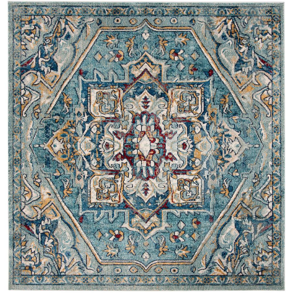 Safavieh Savannah Blue Navy 7 Ft X Square Area Rug