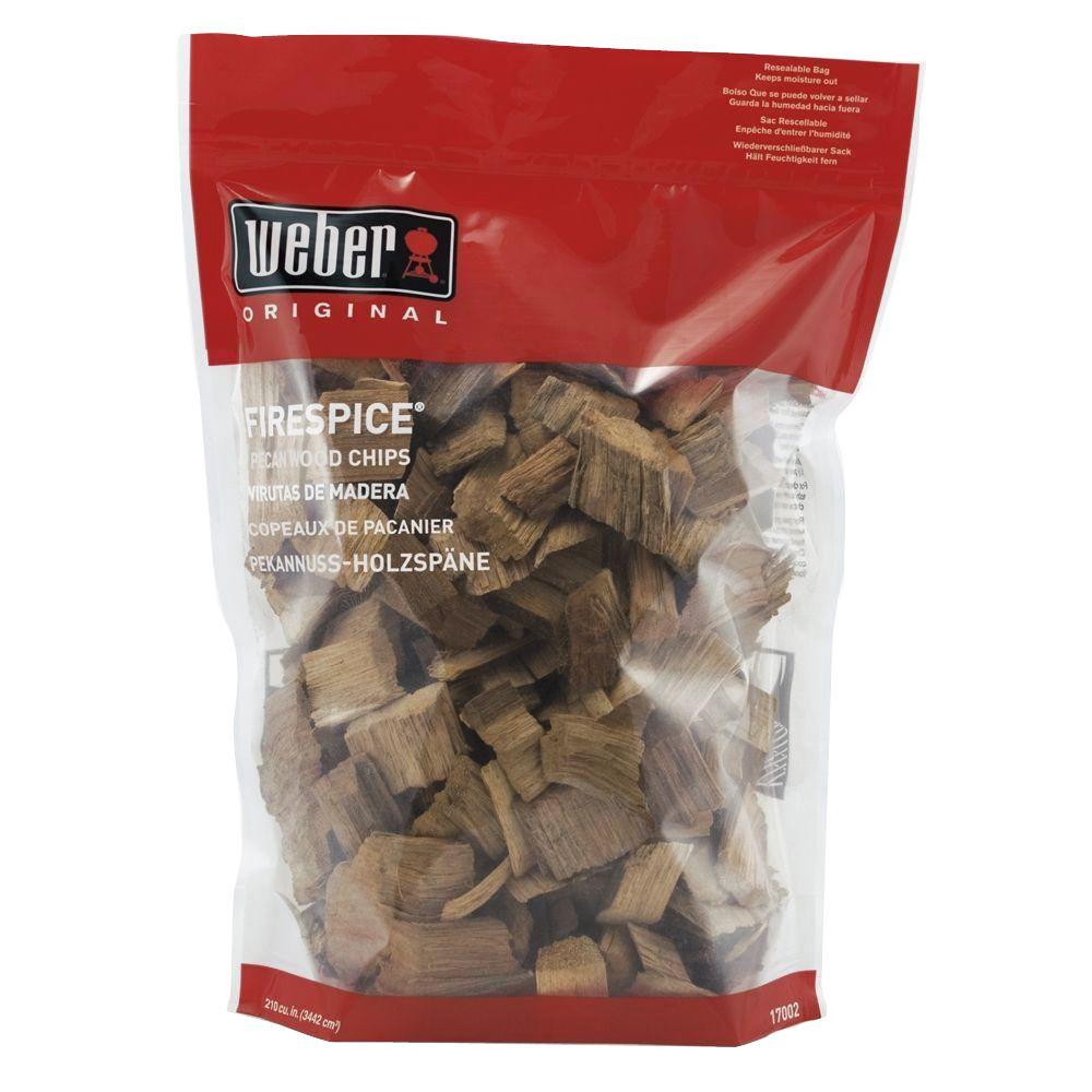UPC 077924001123 product image for Weber Grill Tools Firespice Pecan Wood Chips 17002 | upcitemdb.com