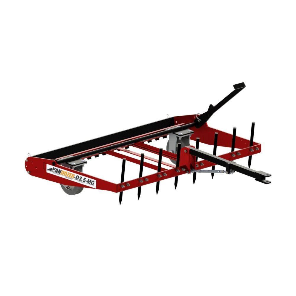 BrinlyHardy 38 in. Sleeve Hitch TowBehind Box ScraperBS38BH The