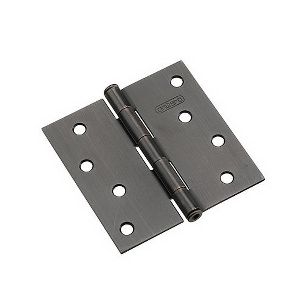 Richelieu Hardware Full Mortise Inset Oil Rubbed Bronze Hinge 1 Richelieu Hardware Full Mortise Inset Oil Rubbed Bronze Hinge 1 Pair