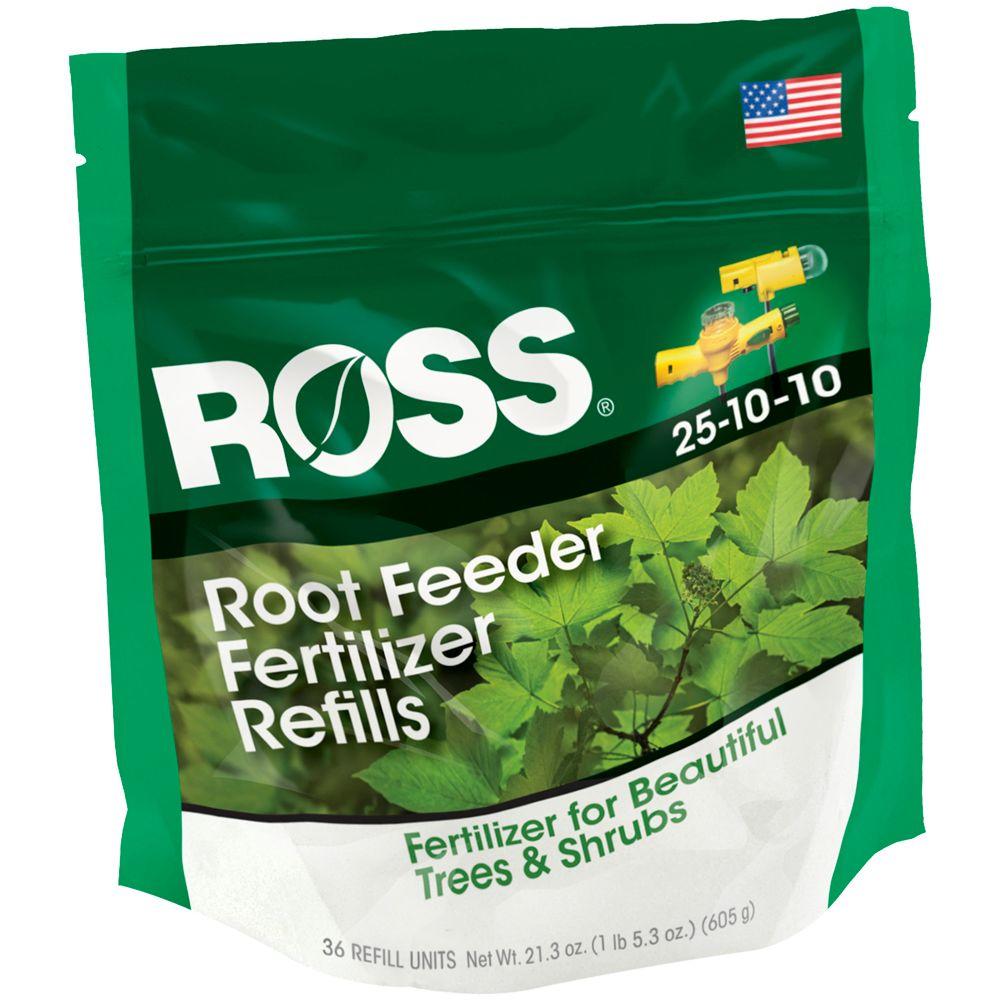 Ross 1 5 Lb Root Feeder Fertilizer Refills For Trees 36 Pack