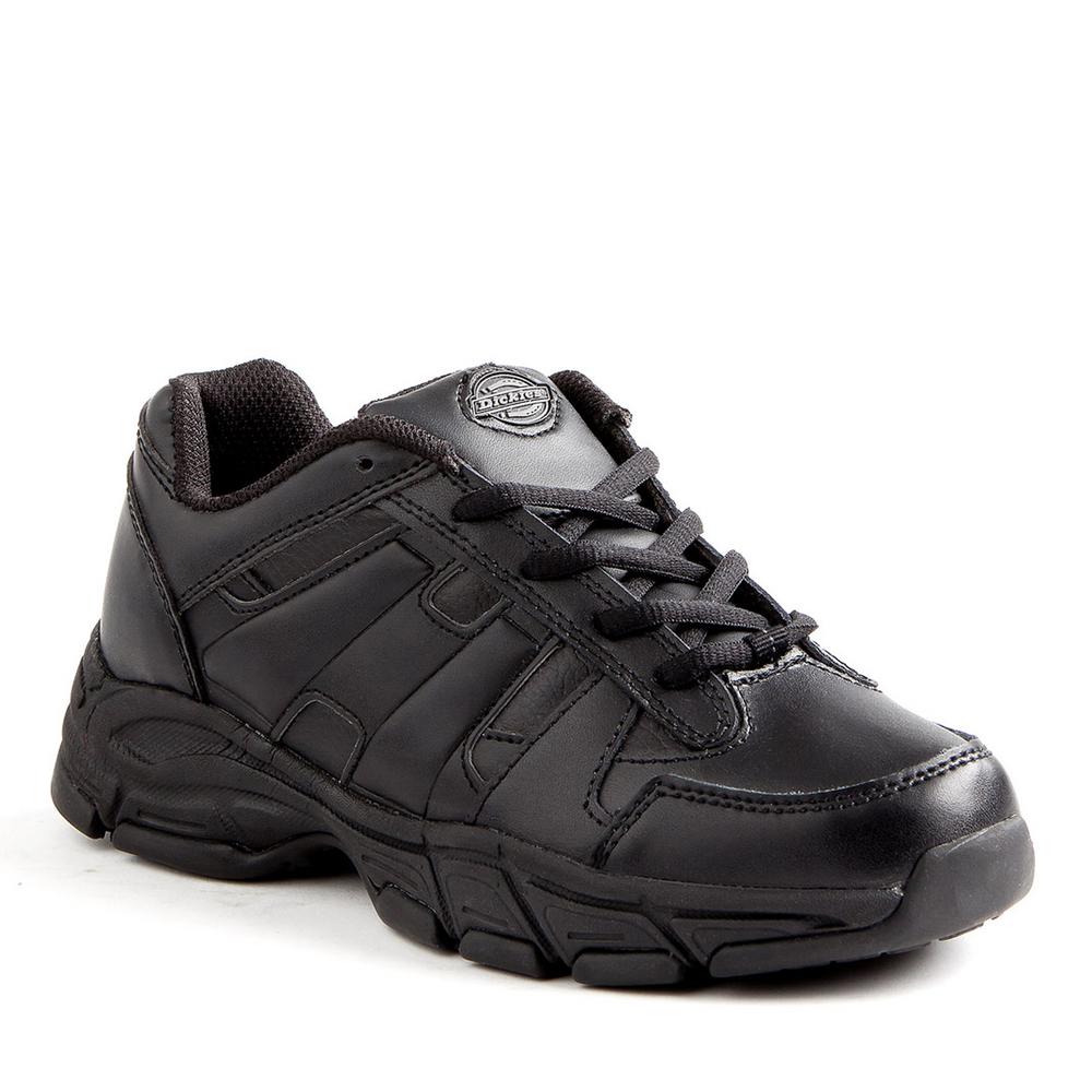 Dickies Men S Lace Slip Resistant Athletic Shoes Soft Toe Black Size 14 M Sr4115blk14 The Home Depot