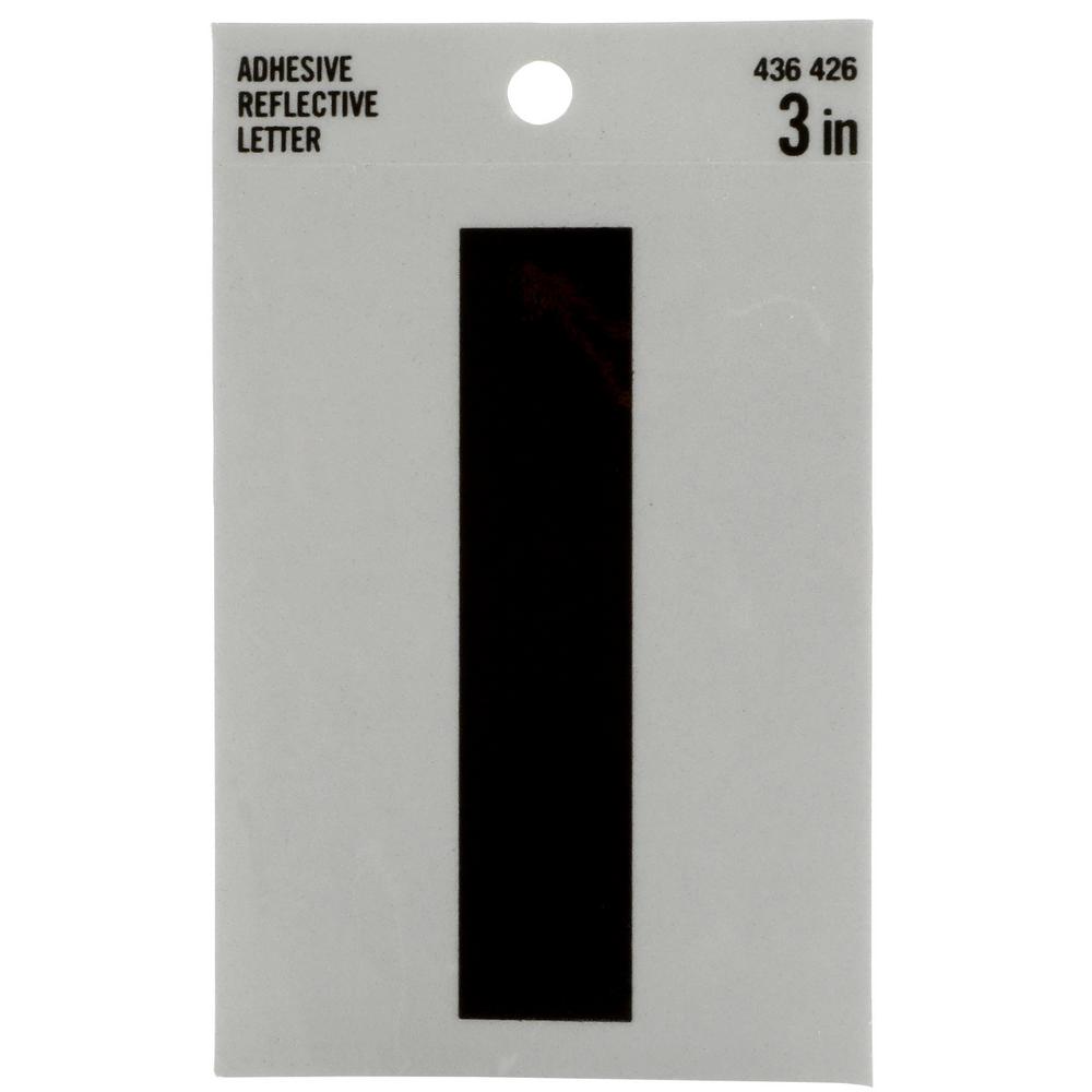 Everbilt 3 in. Vinyl Reflective Letter I34087 The Home Depot