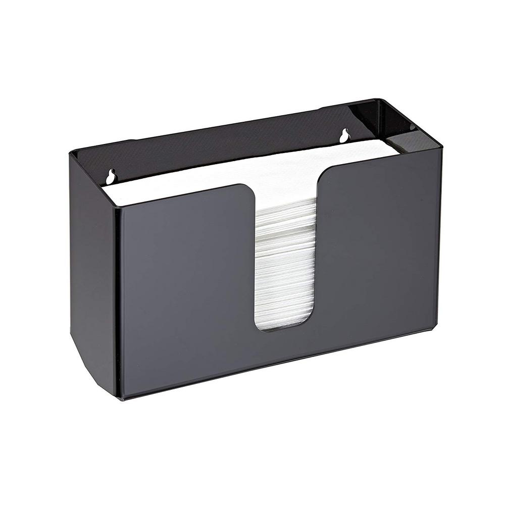 Alpine Industries Acrylic Black WallMounted Paper Towel Dispenser 432