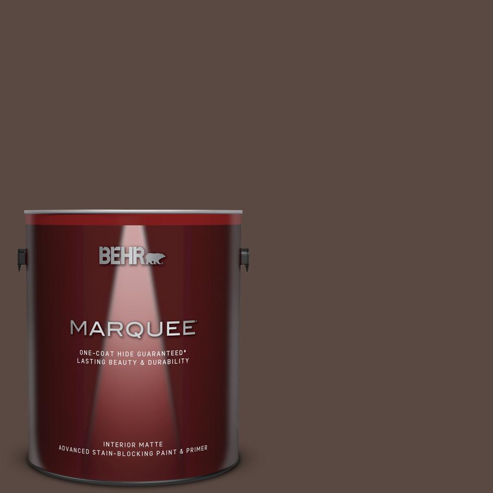 Behr Marquee 1 Gal Mq2 35 Cabin In The Woods One Coat Hide Matte