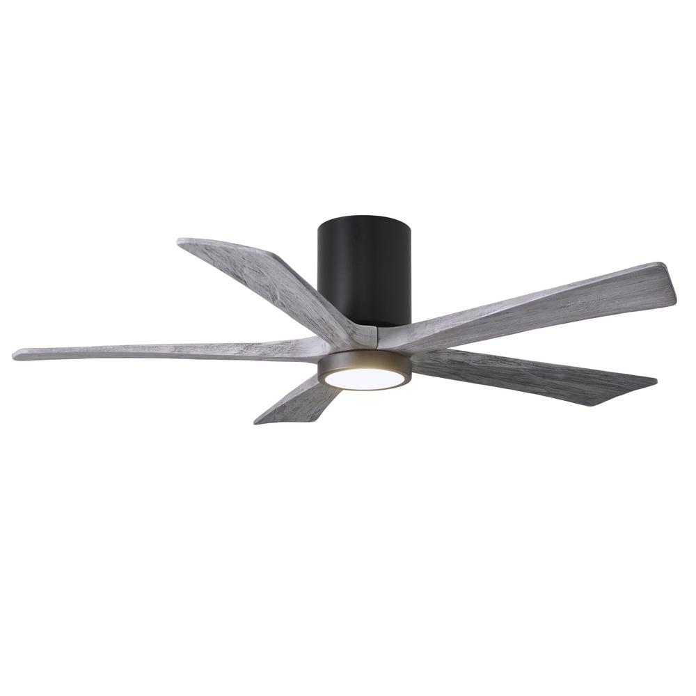 Big Ass Fans Haiku L 52 In Integrated Led Indoor Caramelblack Smart Ceiling Fan With Remote 2055