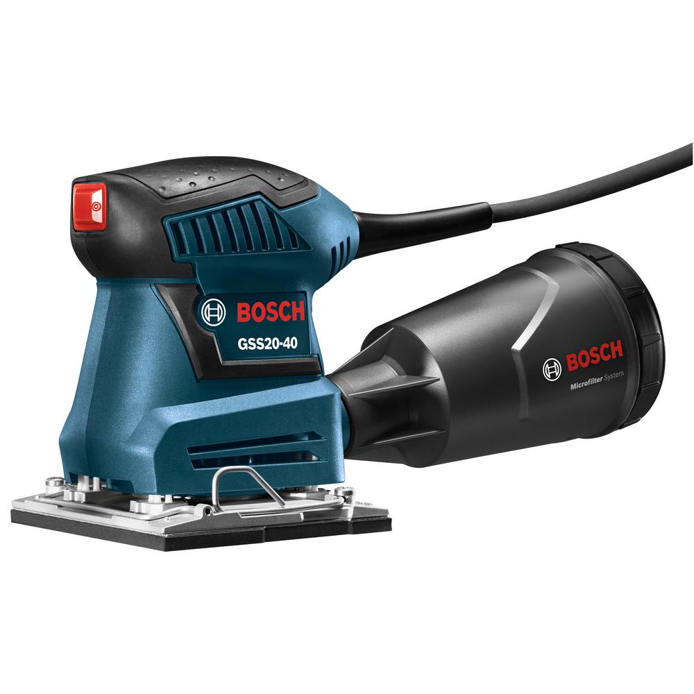 Bosch 2 Amp 1/4 in. Corded Power Sheet Finishing Sander1297D The
