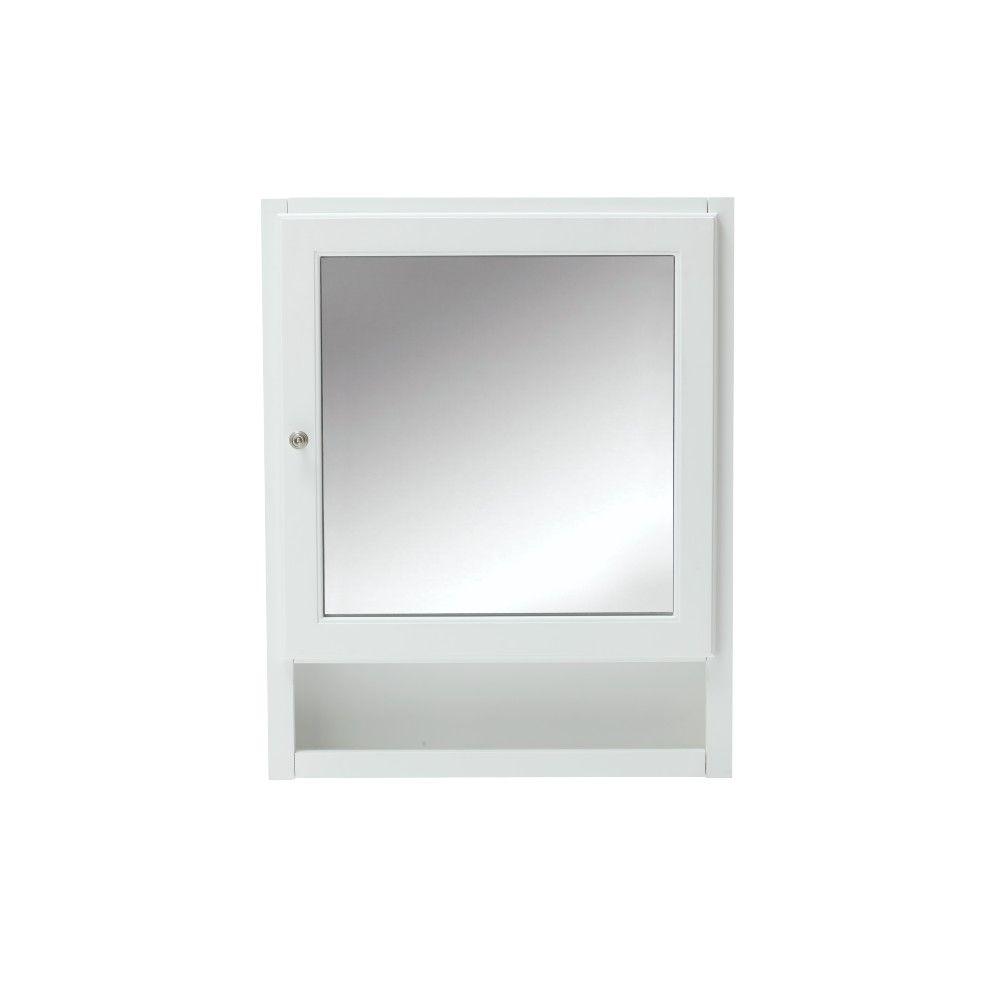 Home Decorators Collection Ridgemore 24 in. W Mirrored Wall in