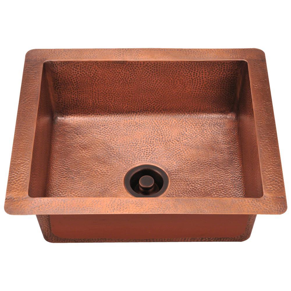 Mr Direct Undermount Copper 25 In Single Bowl Kitchen Sink 904 Single Bowl Kitchen Sink