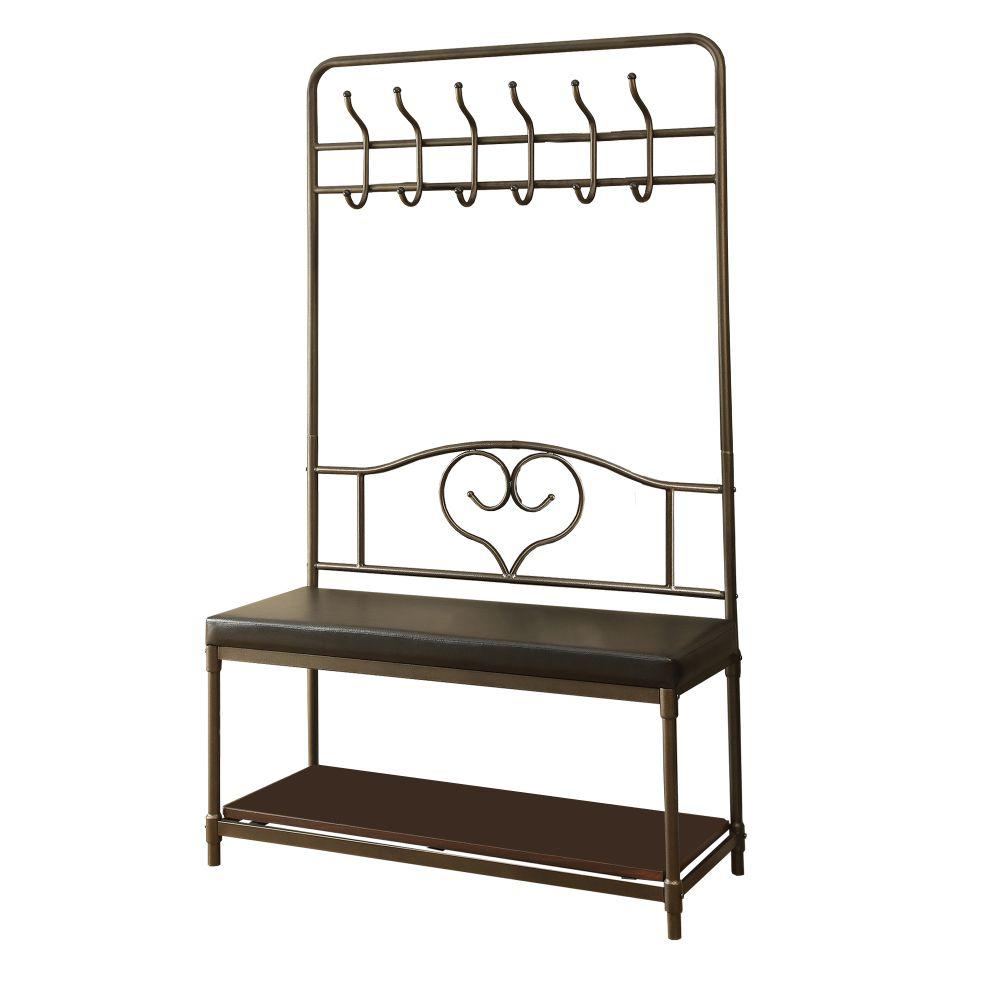 Metal Hall Trees Entryway Furniture The Home Depot
