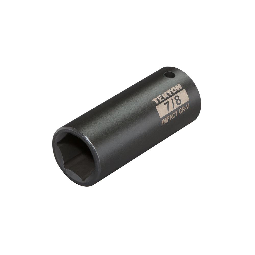 TEKTON 1/2 In. Drive 7/8 In. 6-Point Deep Impact Socket-47792 - The ...