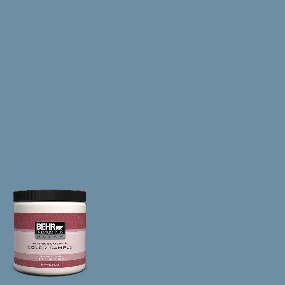 Behr Premium Plus Ultra 8 Oz Ppu14 04 French Court Matte Interior Ppu14 04 French Court Matte Interior Exterior Paint And Primer In One Sample